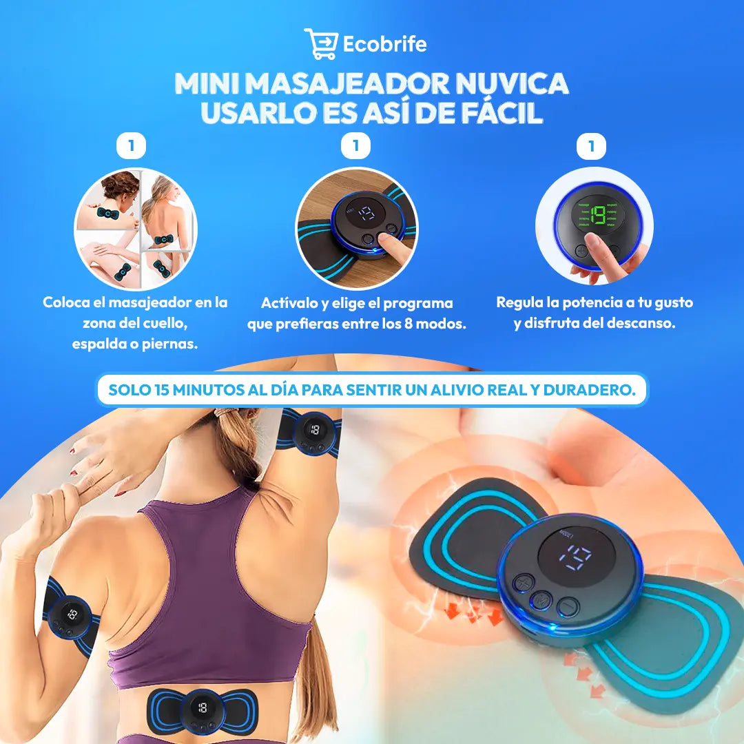 MINI MASAJEADOR- NUVICA